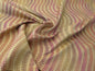 Scalamandre Sensuous Stripe Autumn Multi on Brown Cotton Silk Ombre - By the yard