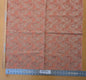 58 EV56 Square 26"x27"  Scalamandre Boutonniere Leaf Pink Renaissance Small Scale Berry Pomegranate Jacquard Cotton Linen MSRP USD 402/y