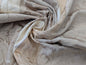 61 EV56 - 1.4 yards - Scalamandre Lelievre Paris Lancelot Ivoire Ivory Beige Cotton Viscose Damask Floral Renaissance