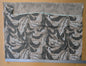 62 EV56 Scalamandre Grey Watkins 1.2 yards Tropique Stone Gray Brown White Tropical Botanical 100% Linen MSRP USD 558/y