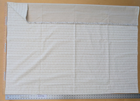 1.2yards Scalamandre Marimekko Alku Print White on Linen Small Scale  -67 EV56