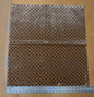26" x 25" Scalamandre Brown Black Velvet Small Scale Texture - 85 EV56
