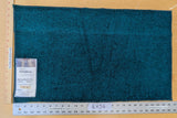 15"x26" Lelievre Paris Fuji Velour Sarcelle Blue Velvet Polyester Cotton Solid - 88 EV56