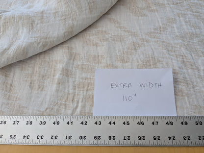 Scalamandre Malay Cream White Ikat Linen Reversible Diamond MSRP USD 332/y