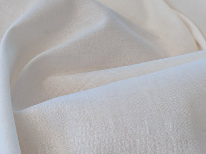 by yard Scalamandre Old World Weavers Print Cloth Bleach White 100% Cotton Solid