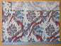 1.2 yards Scalamandre Summerhouse hill Provence red Blue White 100% Cotton Floral -MSRP USD 644/y