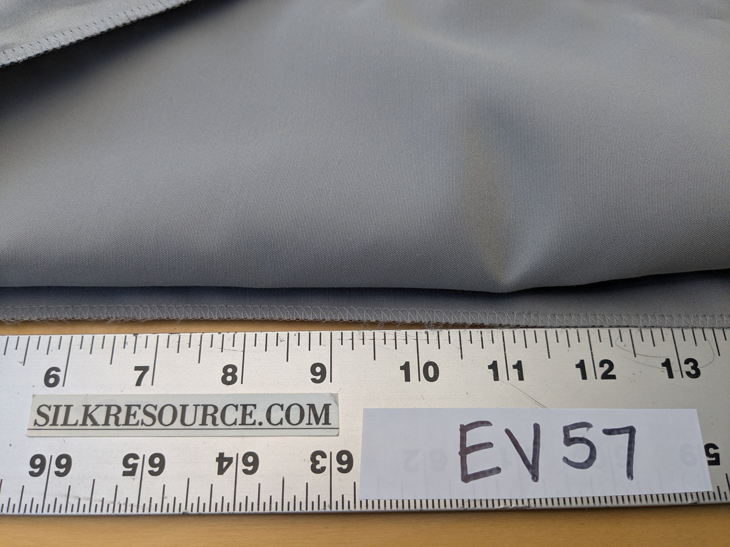 2.4 yards- Luminous Silky Satin Charmeuse Solid Dove Grey