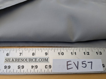 2.4 yards- Luminous Silky Satin Charmeuse Solid Dove Grey