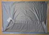 2.4 yards- Luminous Silky Satin Charmeuse Solid Dove Grey