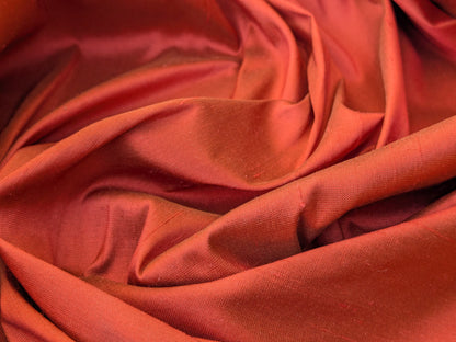 Scalamandre Silk Taffeta Deep Oxblood Red Solid - By the yard