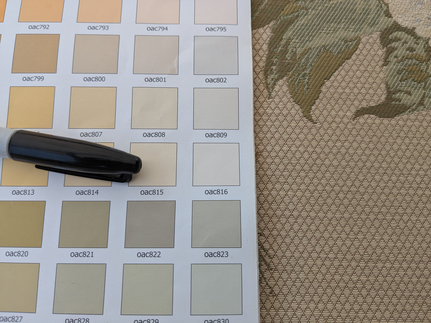 By yard Scalamandre Cote Traditional Bouquet Lampas Greige Sage Green Tan English Rose Wool Cotton MSRP$160/Y