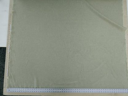 Scalamandre Ari Grass Green Solid Linen Viscose Texture Heavy Duty -By the yard