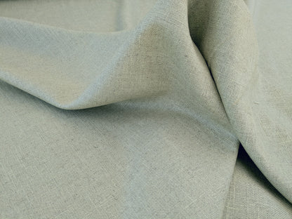 Scalamandre Ari Grass Green Solid Linen Viscose Texture Heavy Duty -By the yard
