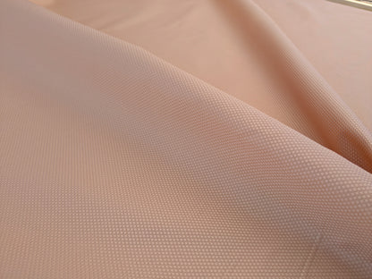 Scalamandre Cannetille Vergennes Light Peach Silk Cotton Pink Texture  By the Yard