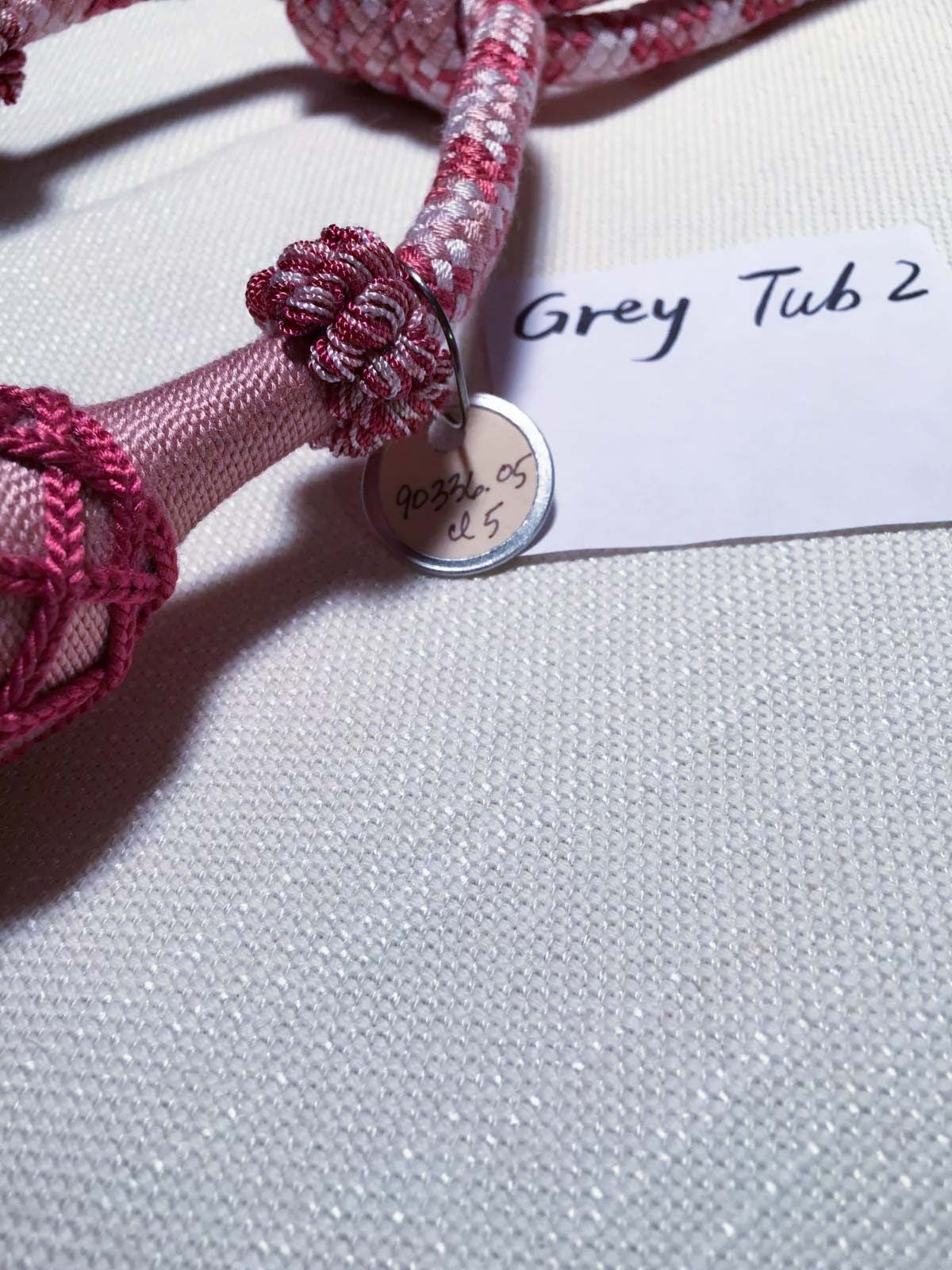 BRUNSCHWIG &amp; FILS Double Tassel Tieback About 26" L Raspberry Pink MSRP$300-600