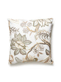 Old World Weavers Hillside Crewel 22 X 22 - Ivory Decorative Pillow