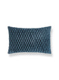 Scalamandre Allegra Velvet 14 X 22 - Sapphire Decorative Pillow