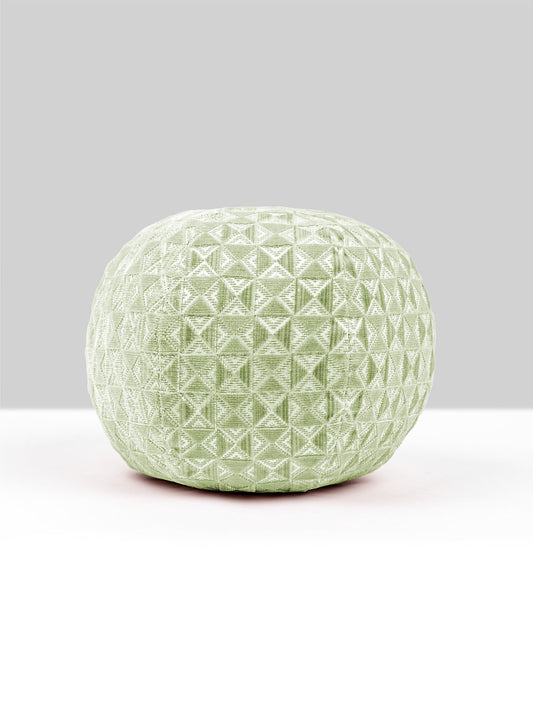 Scalamandre Parlor Velvet 12 DIA - Pistachio Decorative Pillow