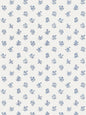 Scalamandre Summer Flora Misty Blueberry Wallcovering