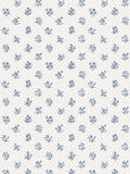 Scalamandre Summer Flora Misty Blueberry Wallcovering