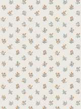 Scalamandre Summer Flora Tangerine Sky Wallcovering