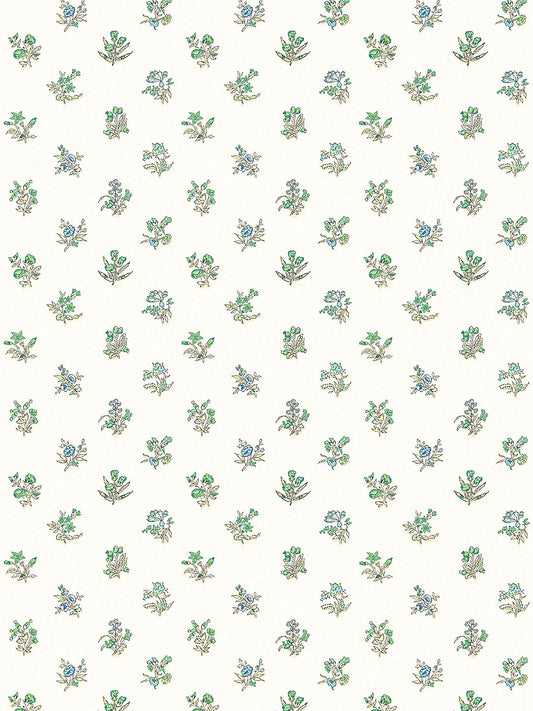 Scalamandre Summer Flora Key Lime Wallcovering
