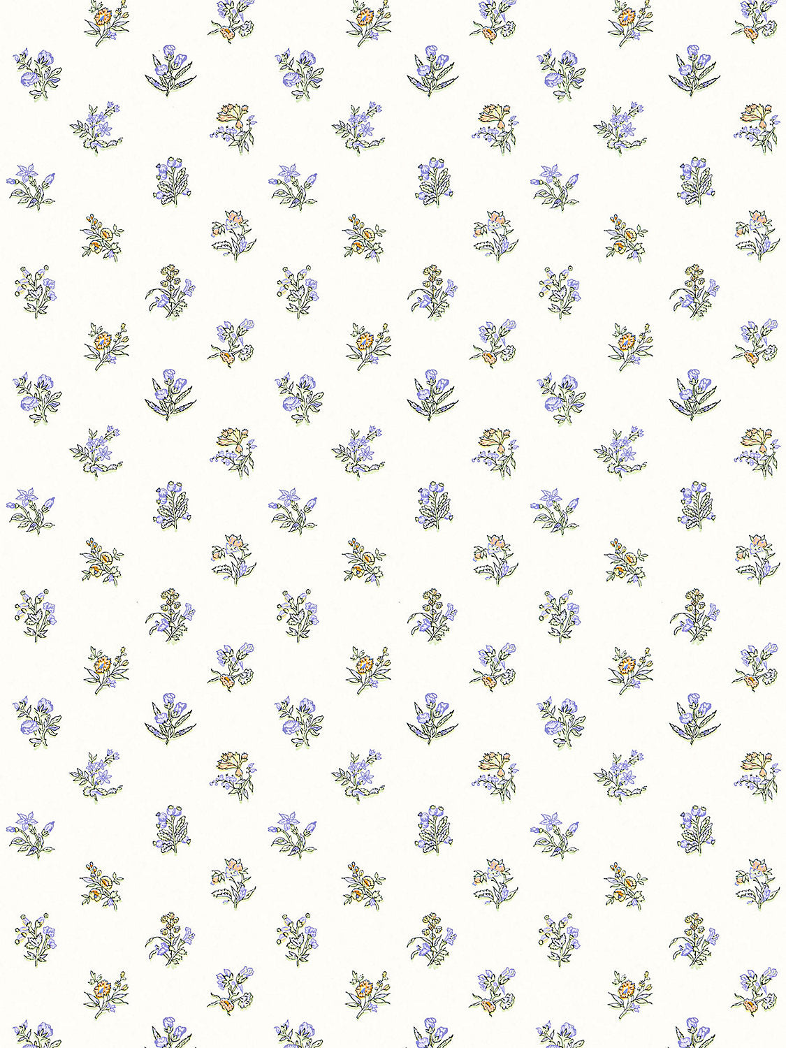 Scalamandre Summer Flora Lavender Wallcovering