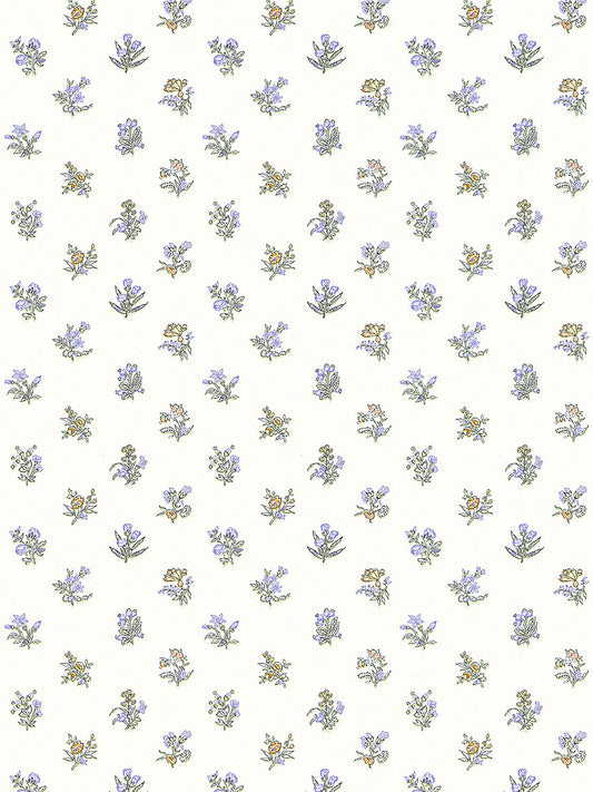 Scalamandre Summer Flora Lavender Wallcovering