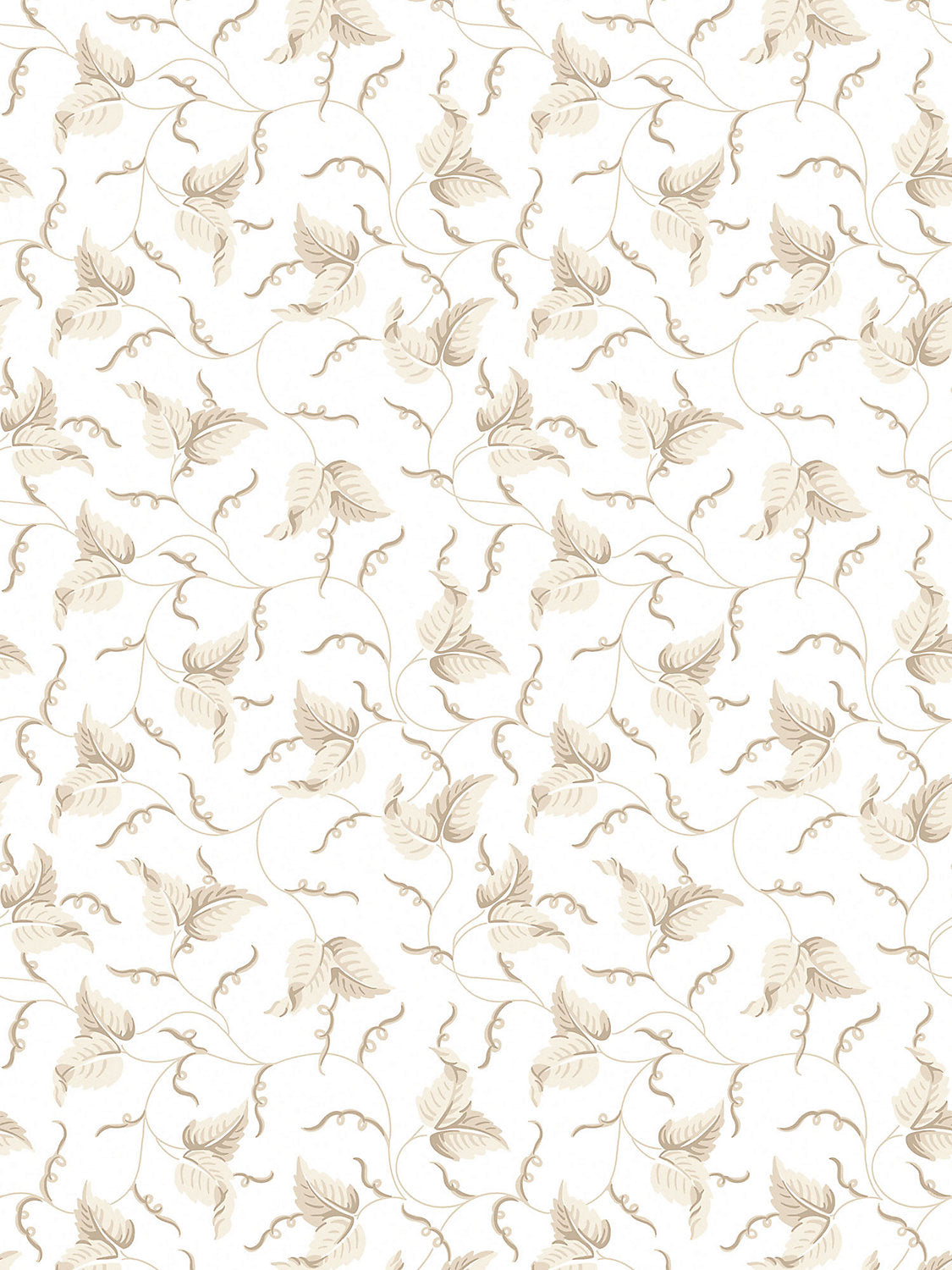 Scalamandre Angle Leaf Sand Wallcovering