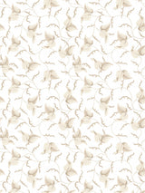 Scalamandre Angle Leaf Sand Wallcovering
