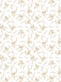 Scalamandre Angle Leaf Sand Wallcovering