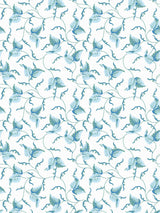 Scalamandre Angle Leaf Sky Garden Wallcovering