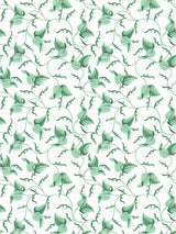 Scalamandre Angle Leaf Jade Wallcovering