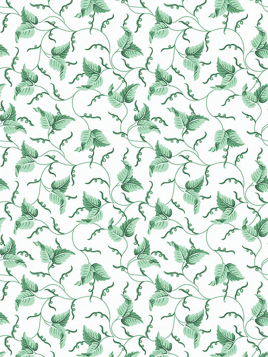 Scalamandre Angle Leaf Jade Wallcovering