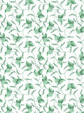 Scalamandre Angle Leaf Jade Wallcovering