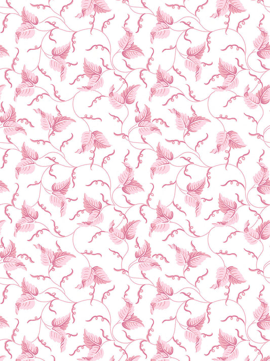 Scalamandre Angle Leaf Peony Wallcovering