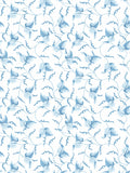 Scalamandre Angle Leaf Robins Egg Wallcovering
