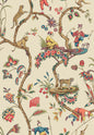 Scalamandre Chinoise Exotique Ecru Wallcovering