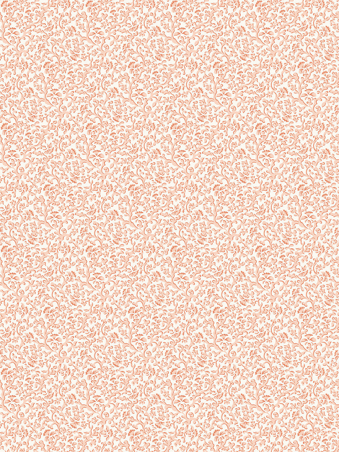 Scalamandre Bandbox Peach Wallcovering