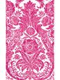 Scalamandre Luciana Damask Raspberry Wallcovering