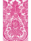 Scalamandre Luciana Damask Raspberry Wallcovering