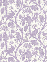 Scalamandre Balinese Peacock Lavender Wallcovering