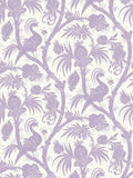 Scalamandre Balinese Peacock Lavender Wallcovering