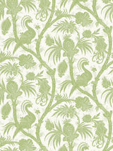 Scalamandre Balinese Peacock Pear Wallcovering
