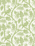 Scalamandre Balinese Peacock Pear Wallcovering
