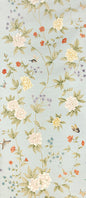Scalamandre Luoyang Garden Sisal Sky Wallcovering
