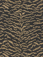 Scalamandre Tigress Bronze on Black Wallcovering