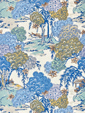 Scalamandre Sea of Trees Blue Ridge Wallcovering