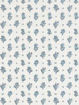 Scalamandre Calico Marine Teal Wallcovering