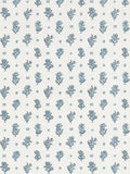 Scalamandre Calico Marine Teal Wallcovering